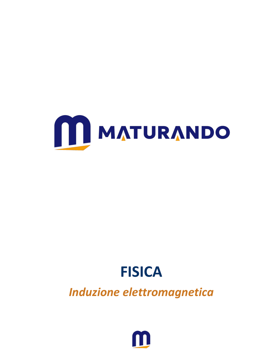Copertina Induzione Elettromagnetica
