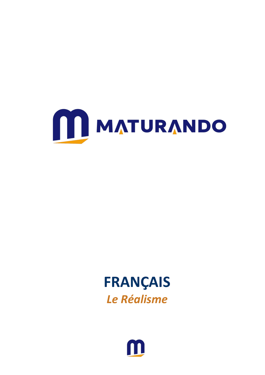Copertina Il Realismo nella letteratura
