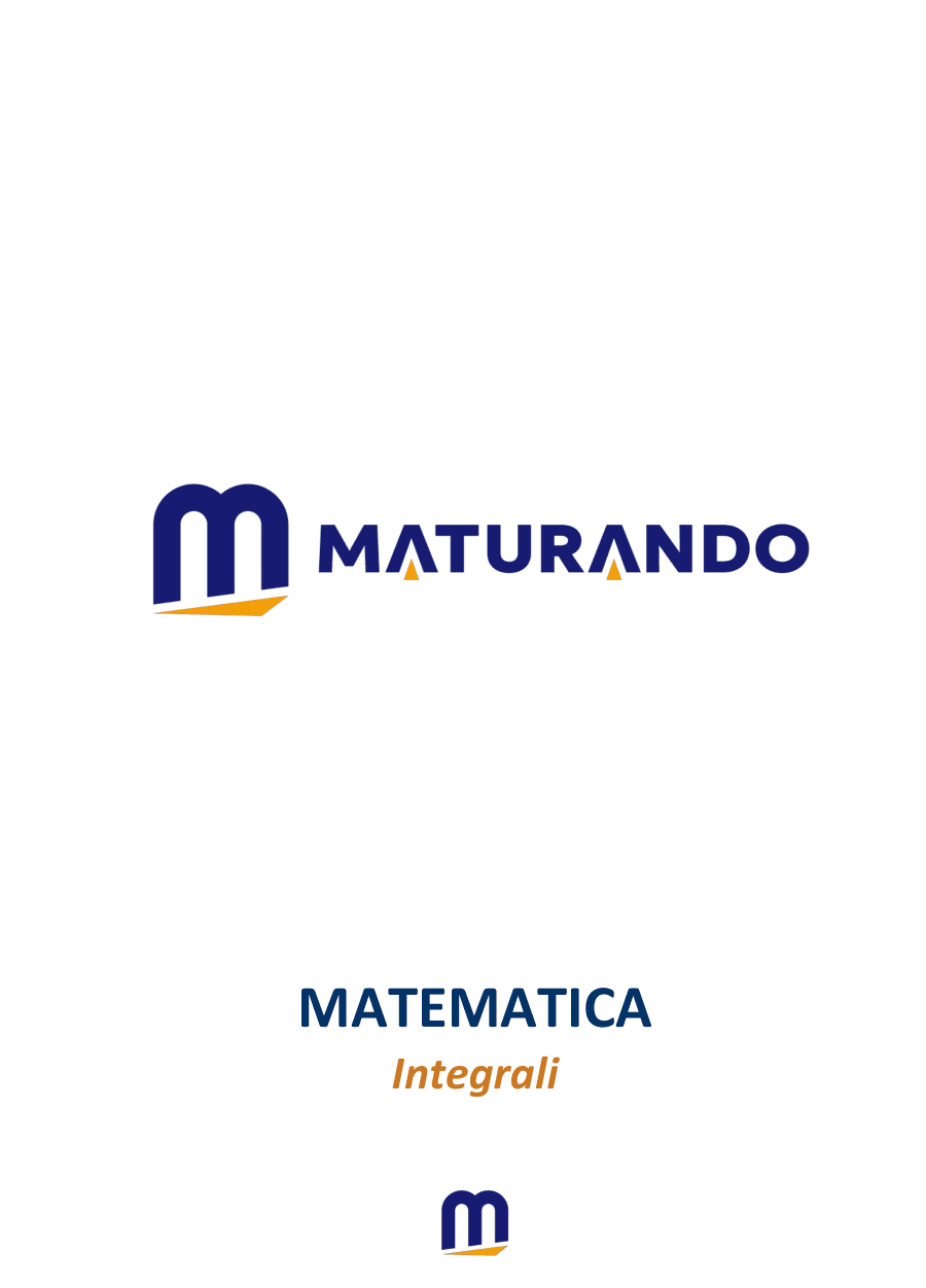 Copertina Introduzione agli Integrali