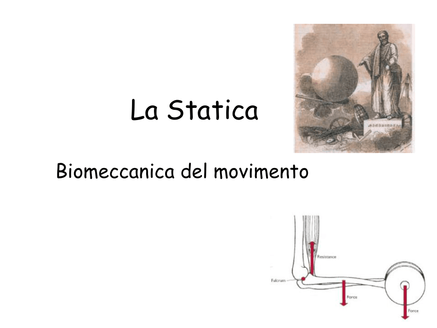Copertina Introduzione alla Statica e alle Forze