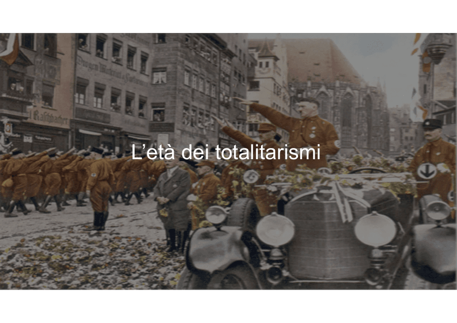 Copertina L'età dei totalitarismi