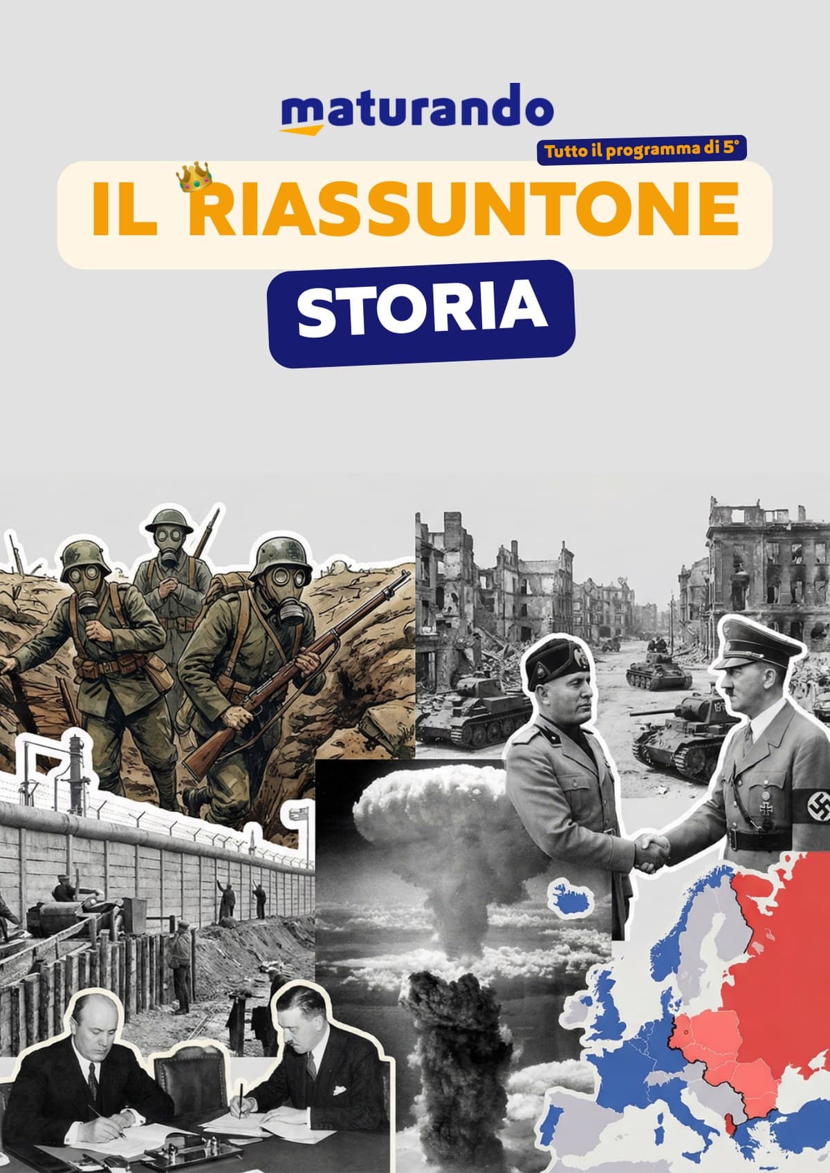 Copertina del Riassuntone di Storia