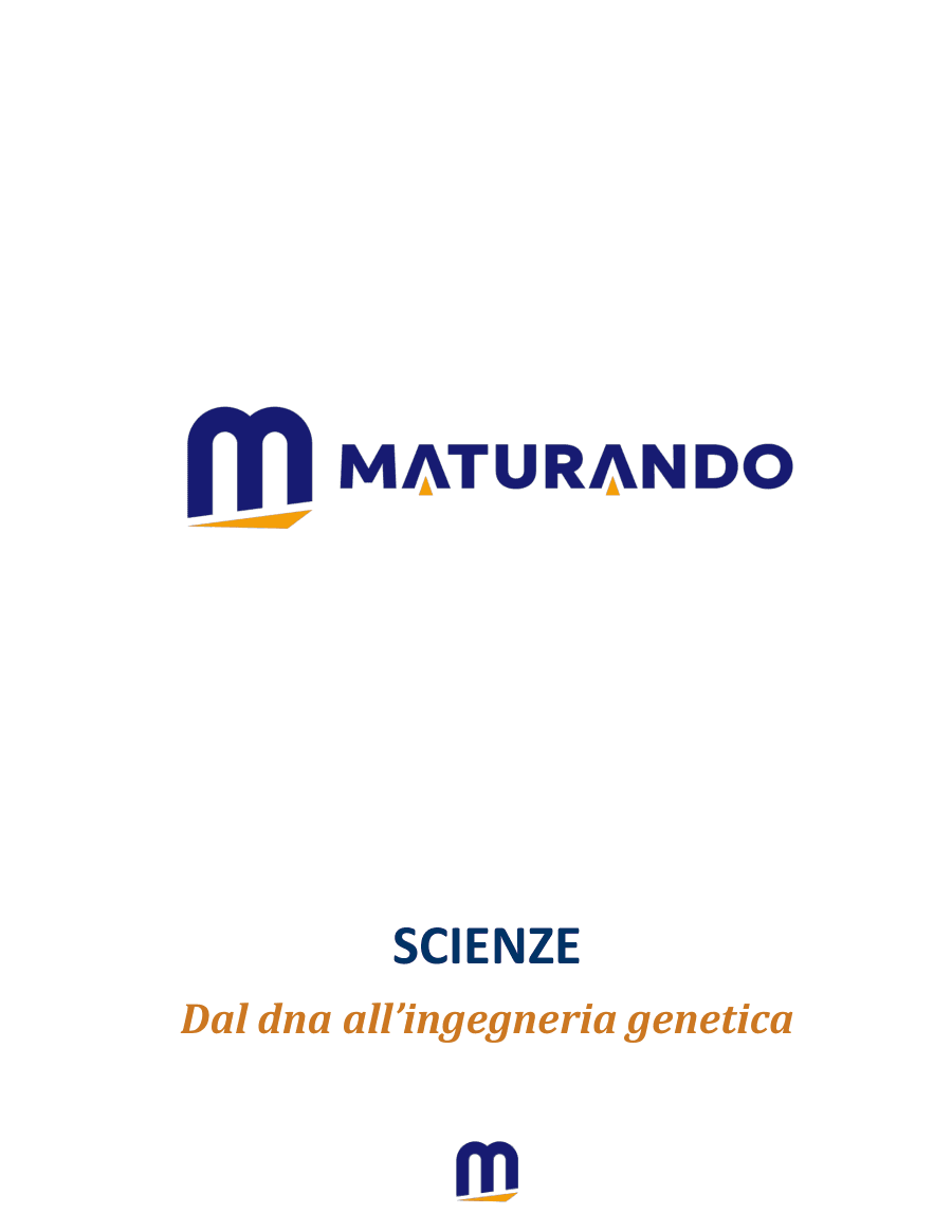 Copertina DNA e ingegneria genetica