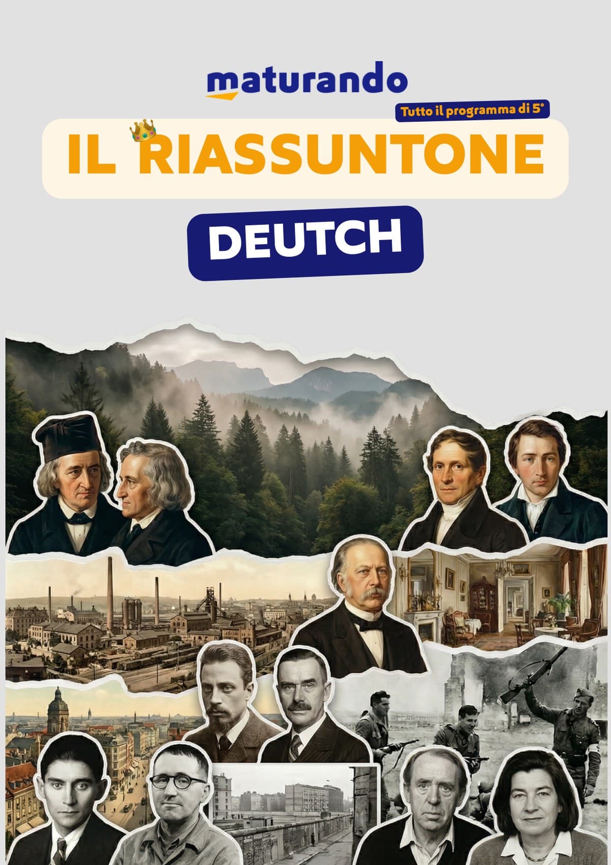 Copertina del Riassuntone di Tedesco