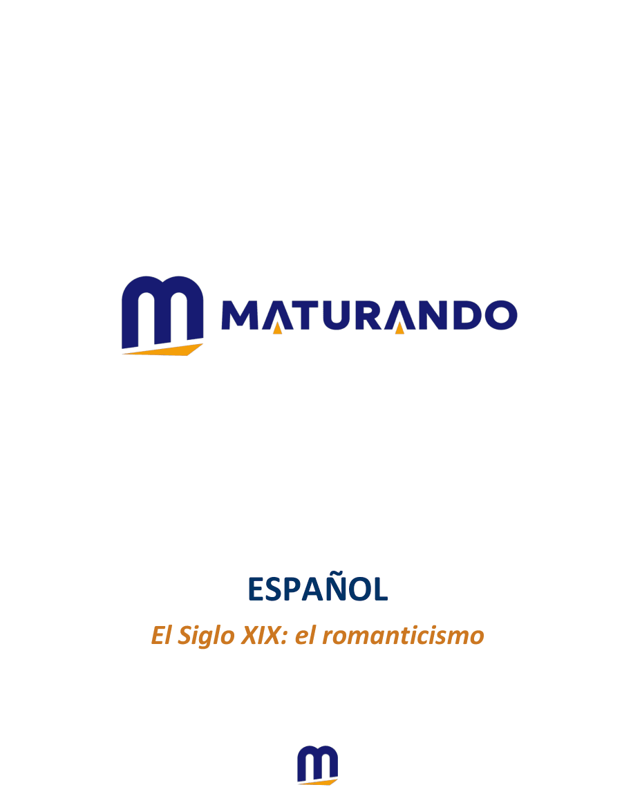 Copertina Il Romanticismo in Spagna
