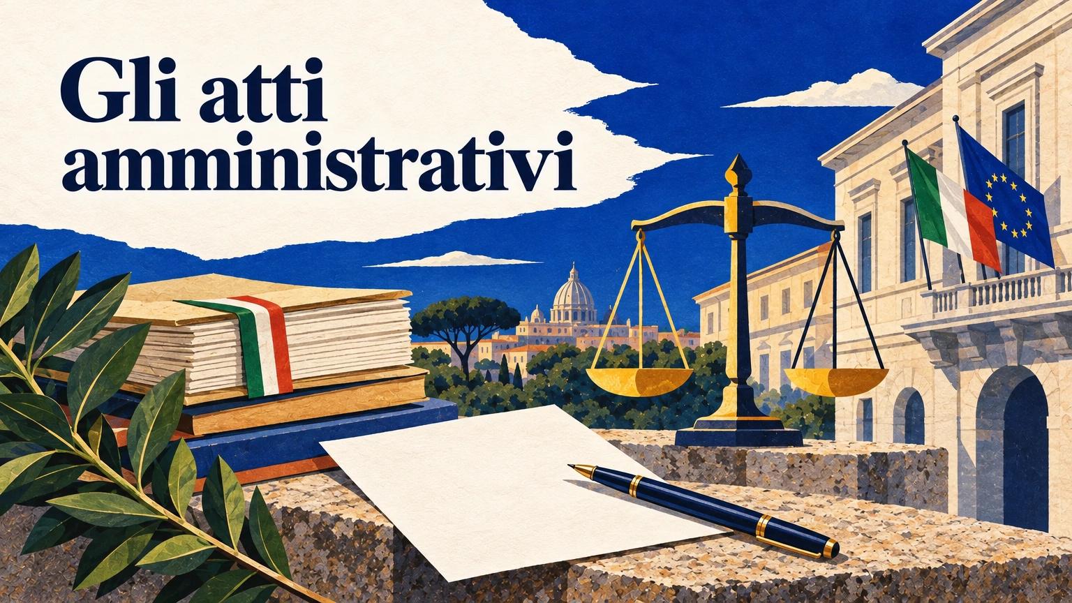 10. Gli atti amministrativi