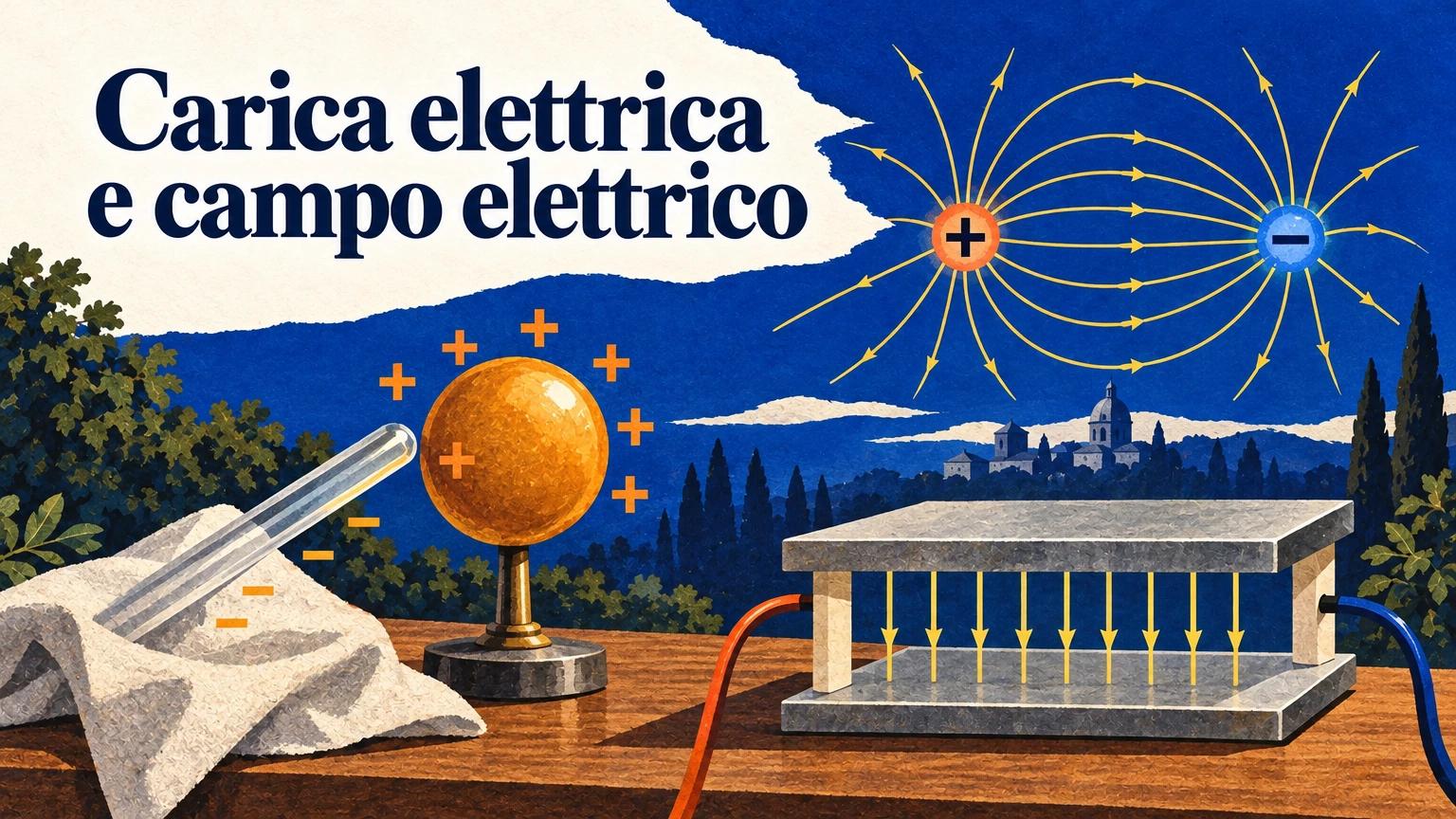 1. Carica elettrica e campo elettrico