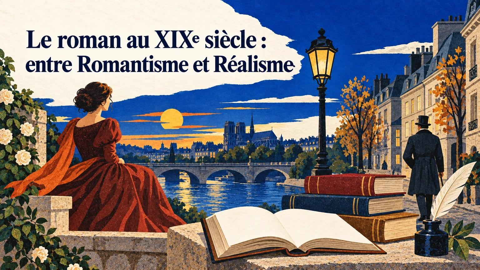 2. Le roman au XIXe siècle : entre Romantisme et Réalisme