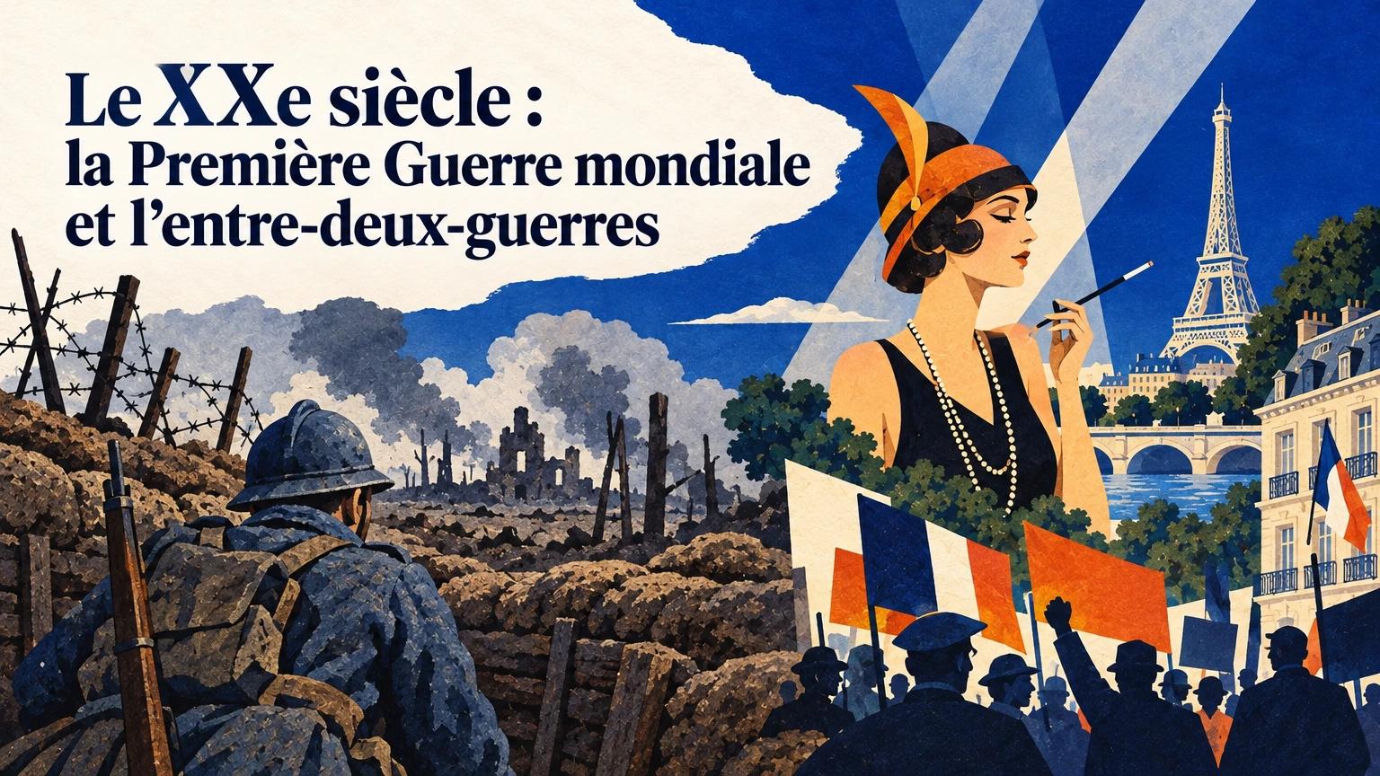 5. Le XXe siècle : la Première Guerre mondiale et l'entre-deux-guerres