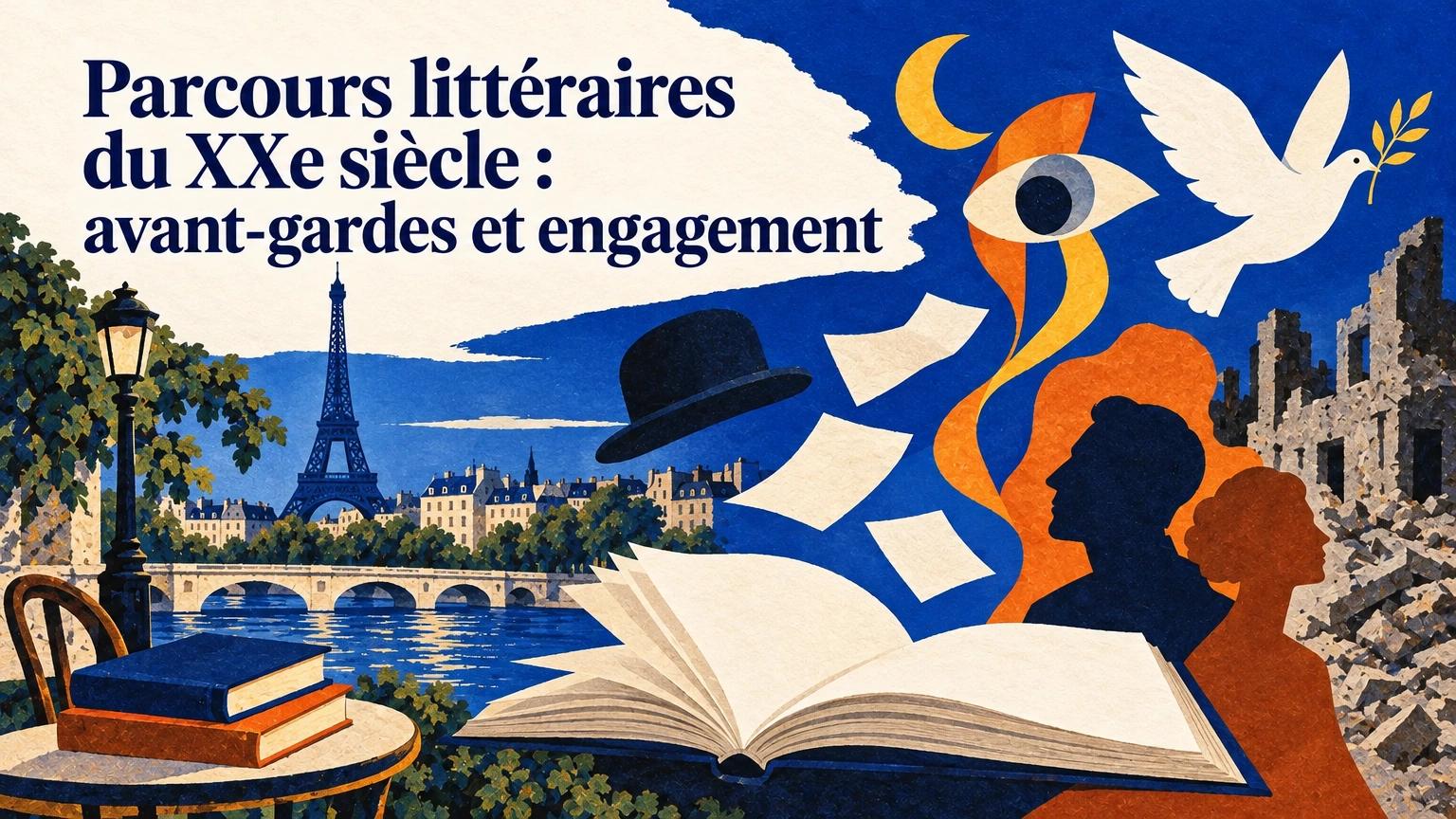 9. Parcours littéraires du XXe siècle : avant-gardes et engagement