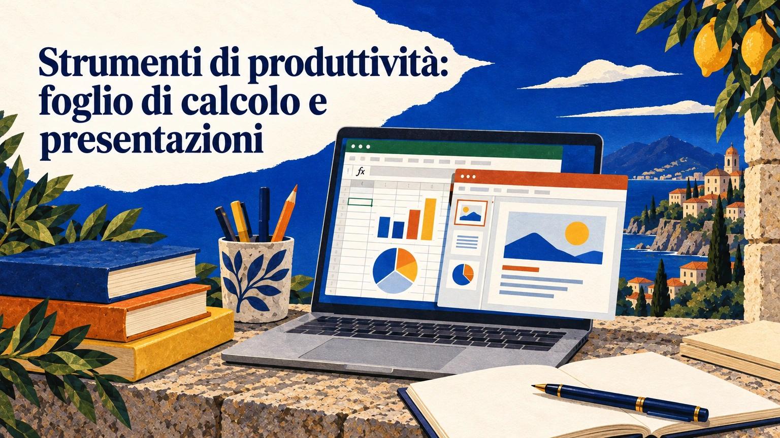 10. Strumenti di produttività: foglio di calcolo e presentazioni