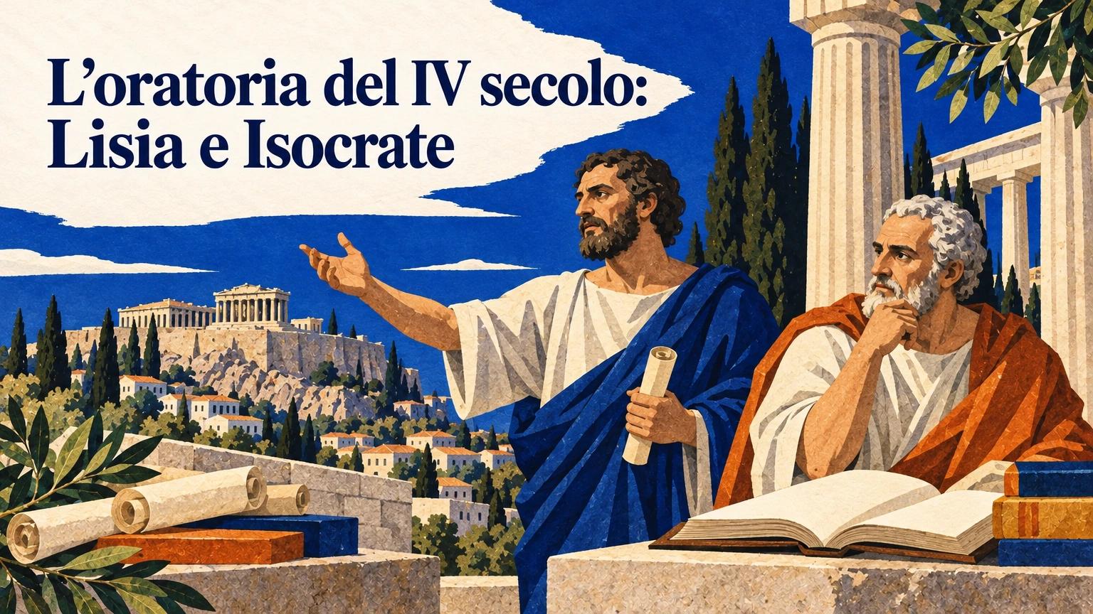 1. L'oratoria del IV secolo: Lisia e Isocrate