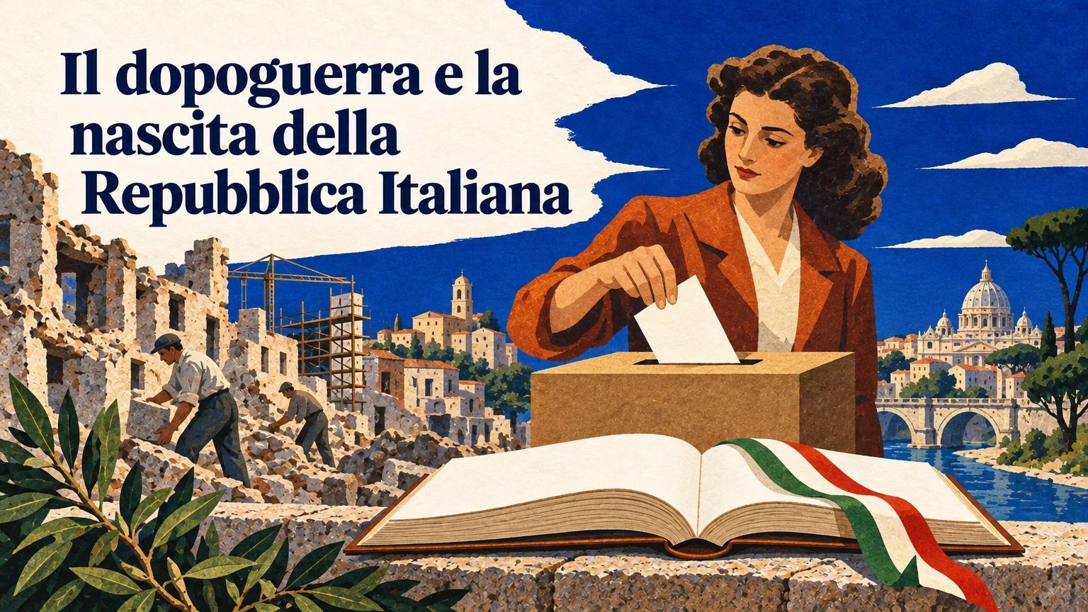 8. Il dopoguerra e la nascita della Repubblica Italiana (1945-1955)