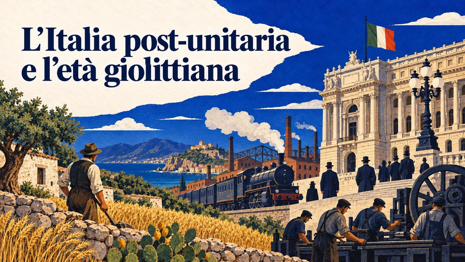 1. L'Italia post-unitaria e l'età giolittiana