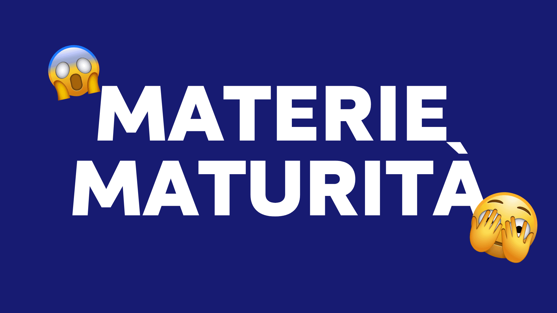 Materie Maturità 2026: Ecco dove e quando usciranno