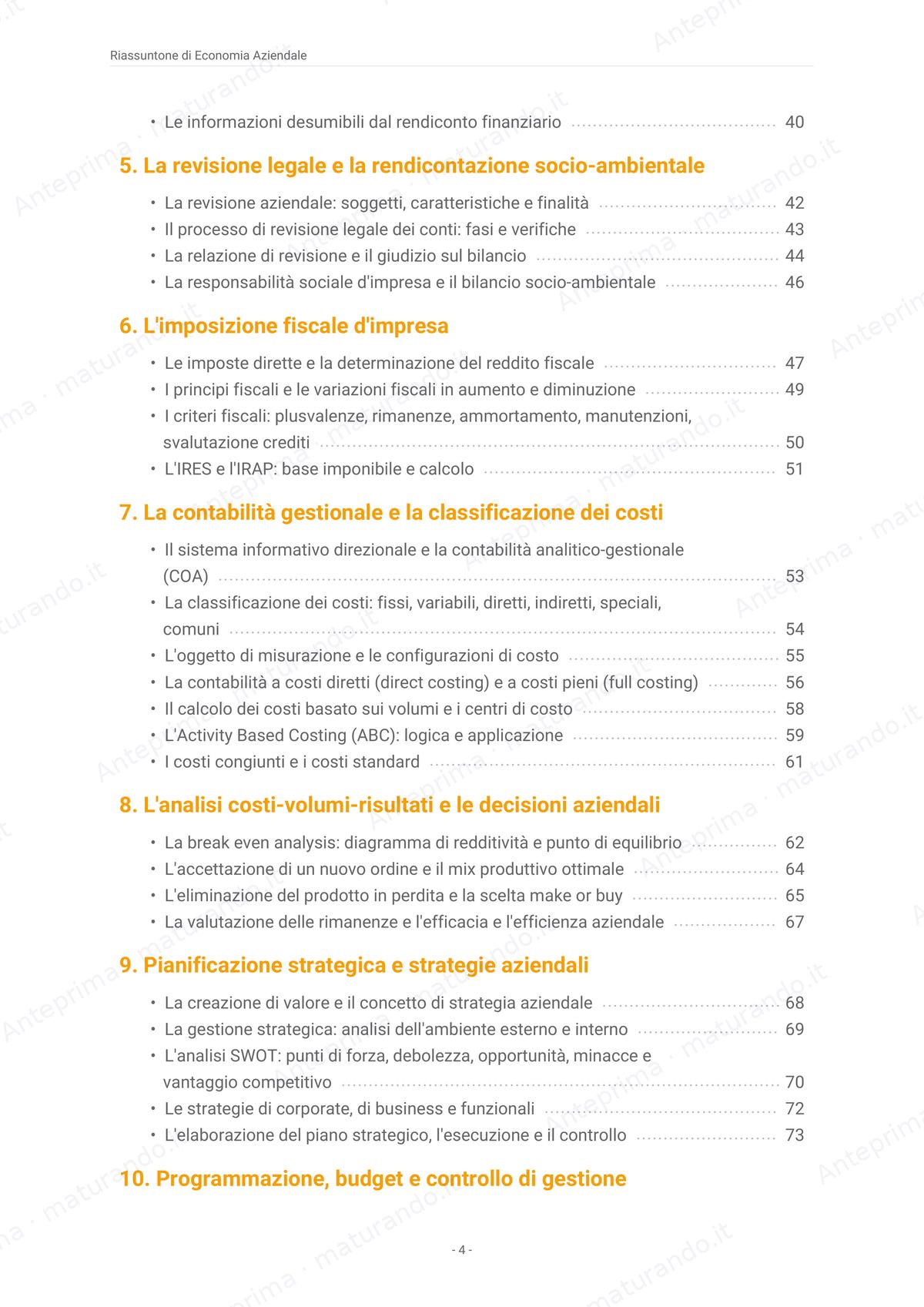 Indice 2/3 del libro