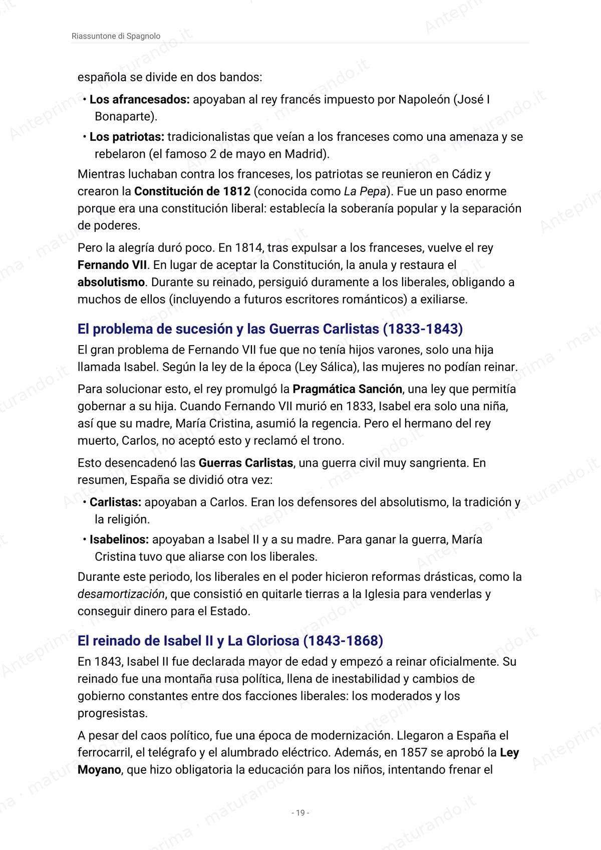 Pagina del libro