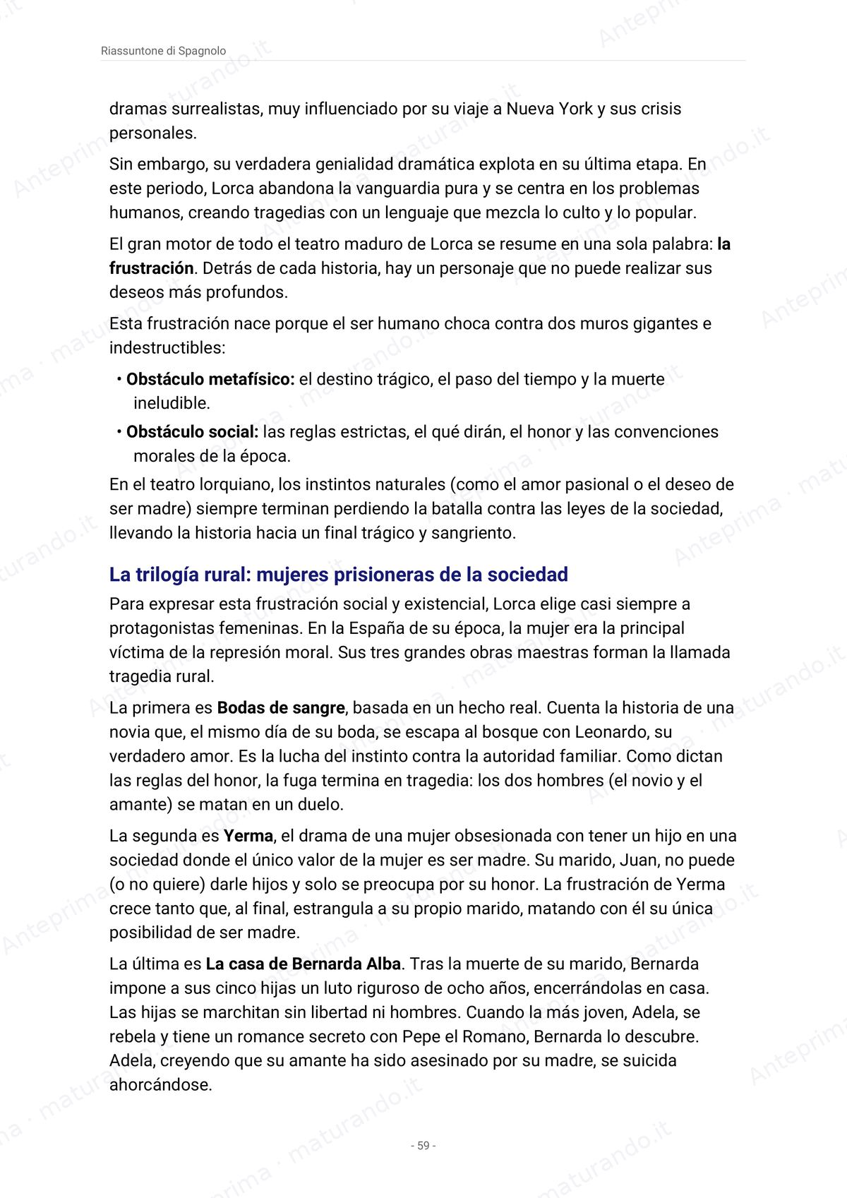 Pagina del libro