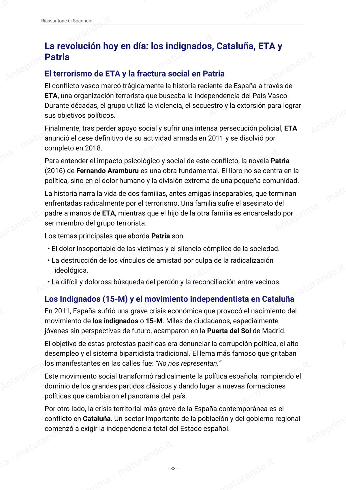 Pagina del libro