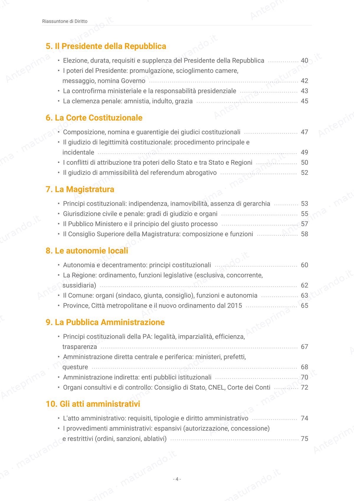 Indice 2/3 del libro