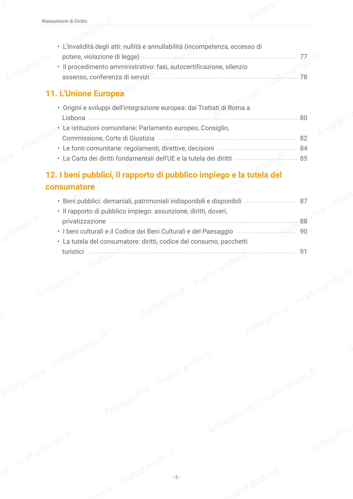 Indice 3/3 del libro