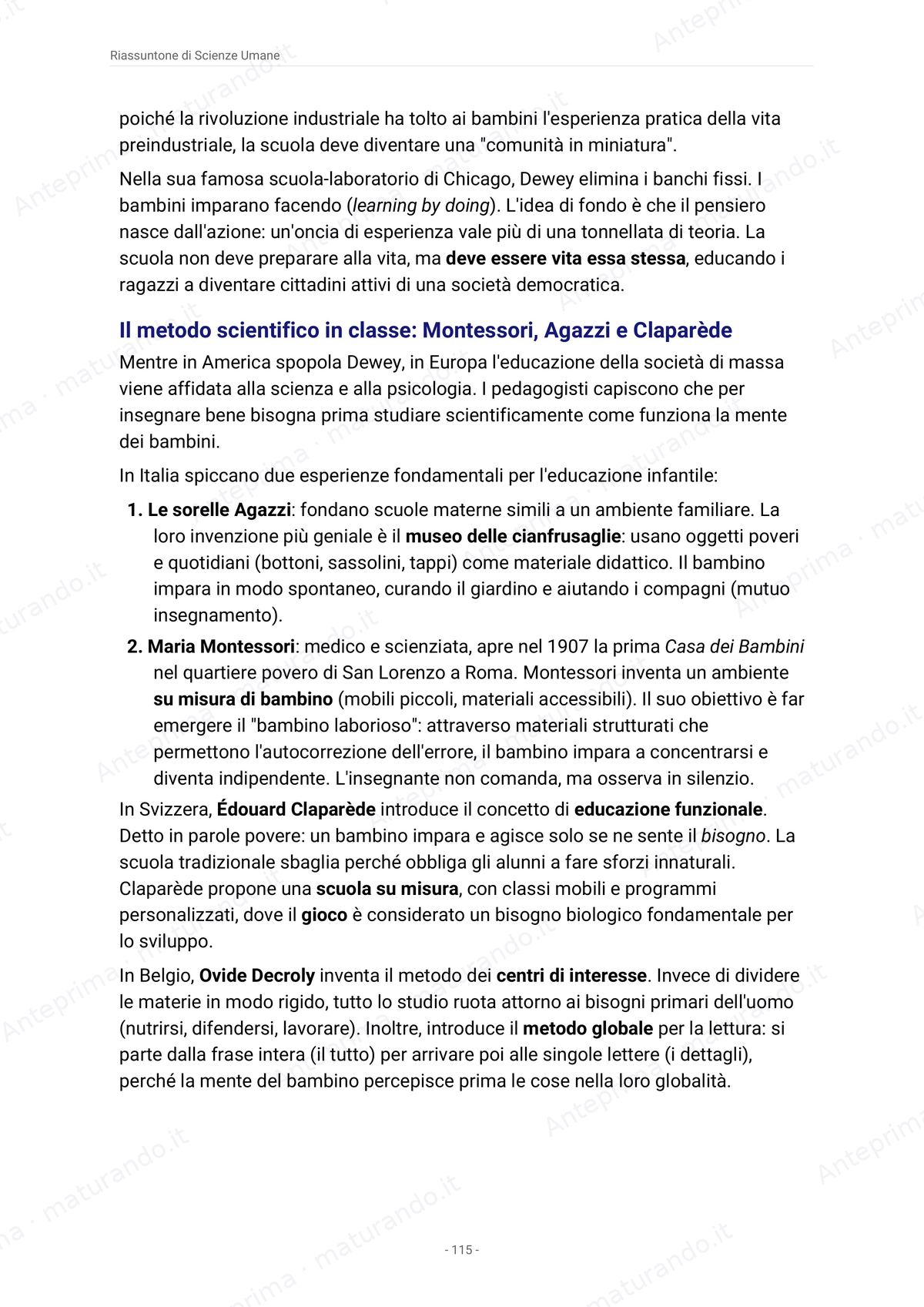 Pagina del libro