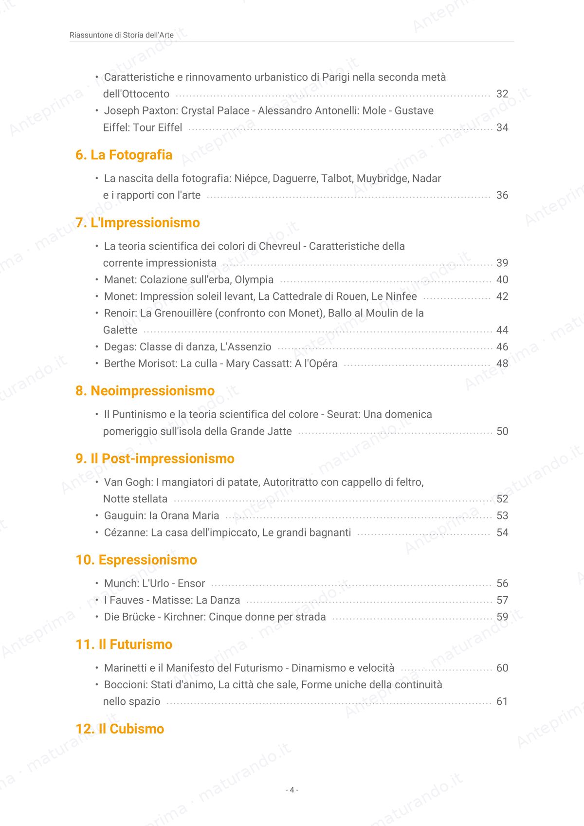 Indice 2/3 del libro