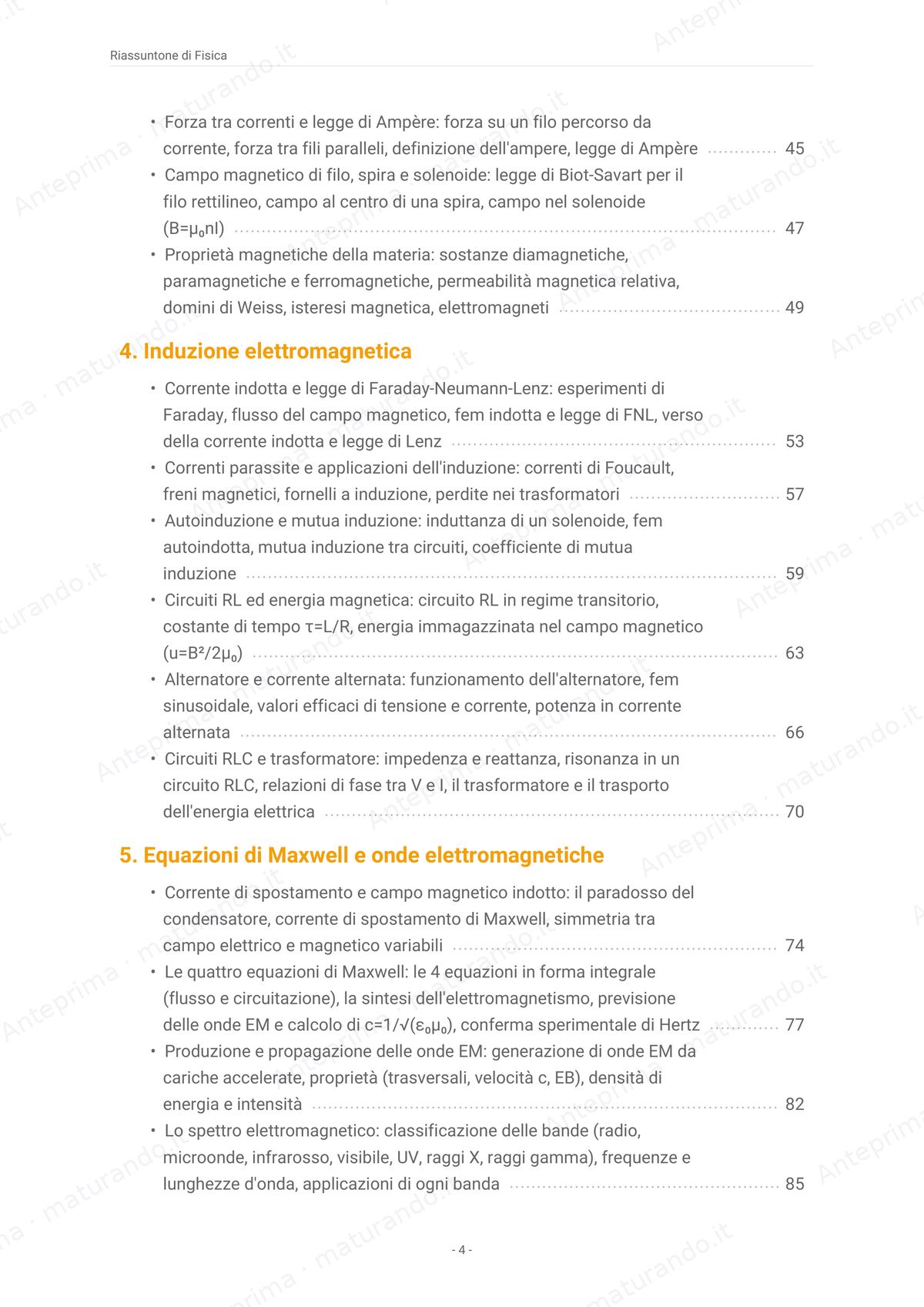 Indice 2/3 del libro