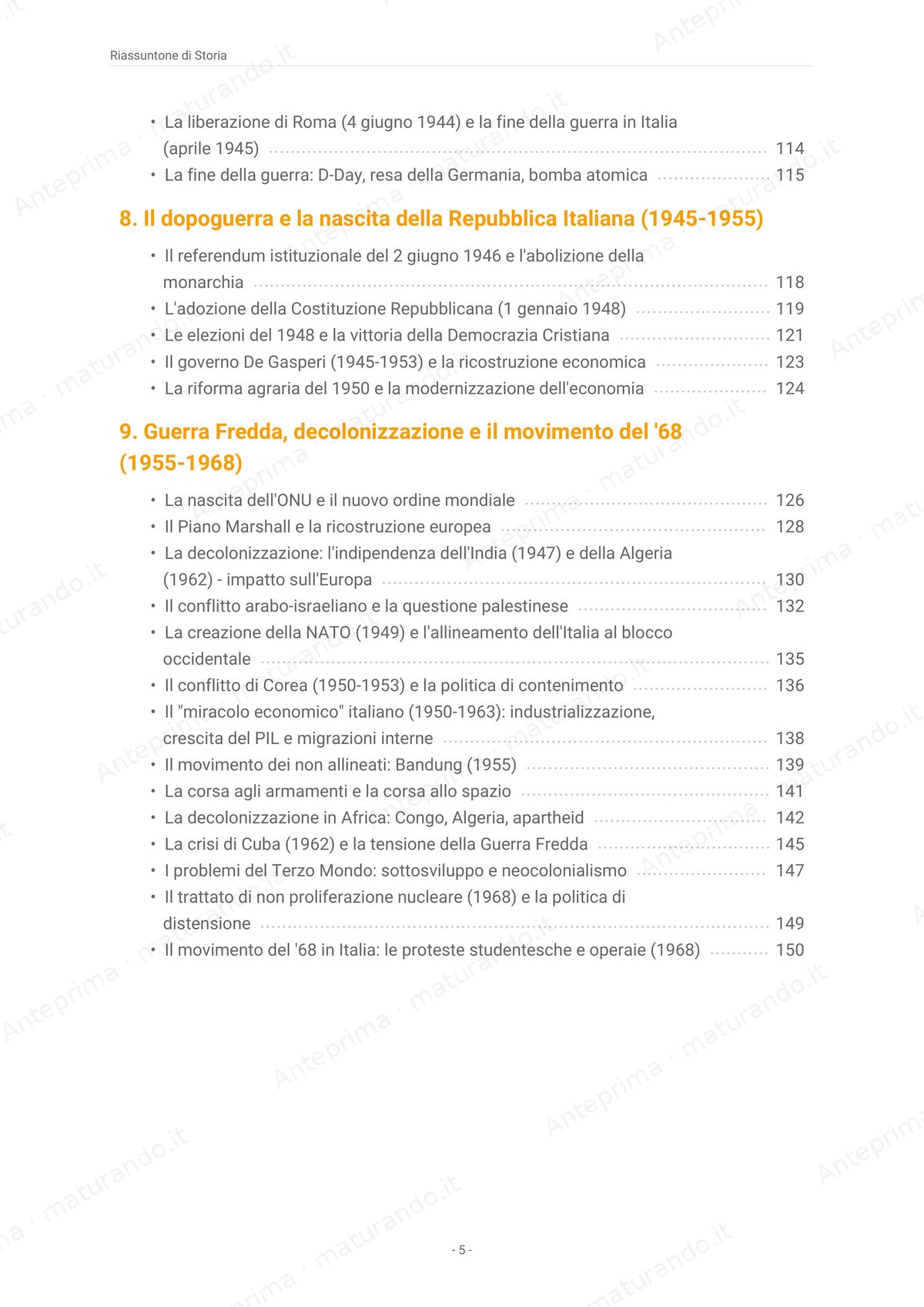 Indice 3/3 del libro