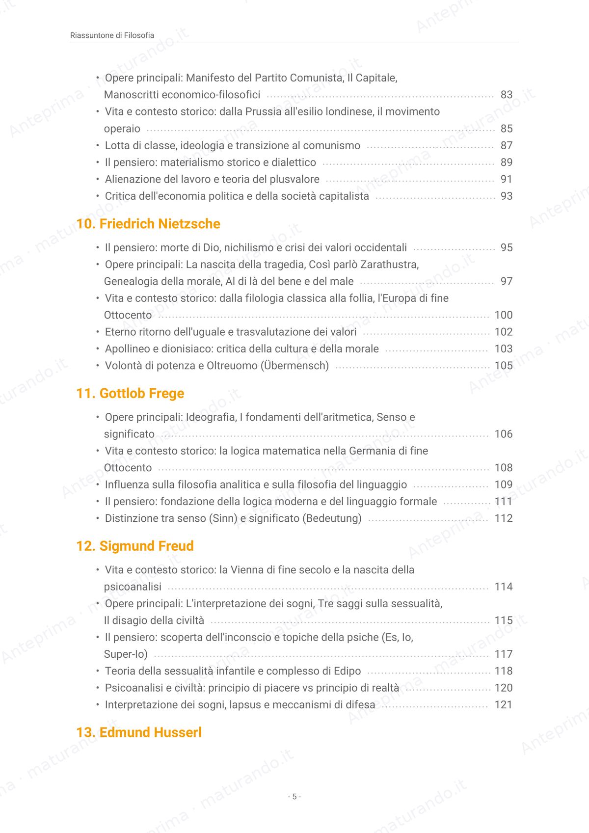 Indice 3/3 del libro